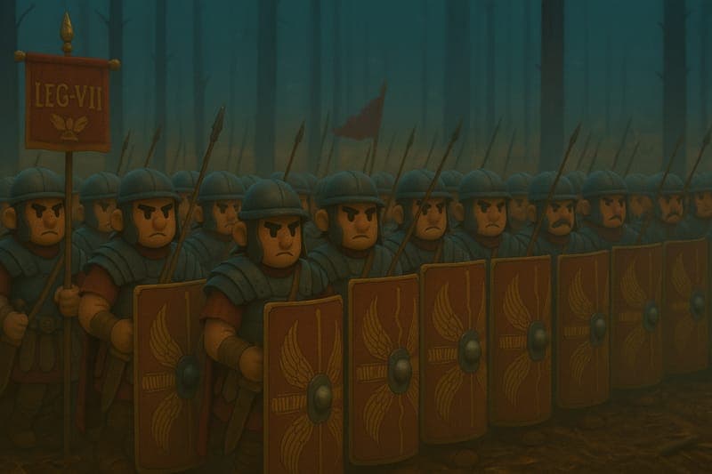Roman legionaries advancing in perfect rectangular shield formation, demonstrating the mobile fortress concept that allowed them to move forward while maintaining complete protection