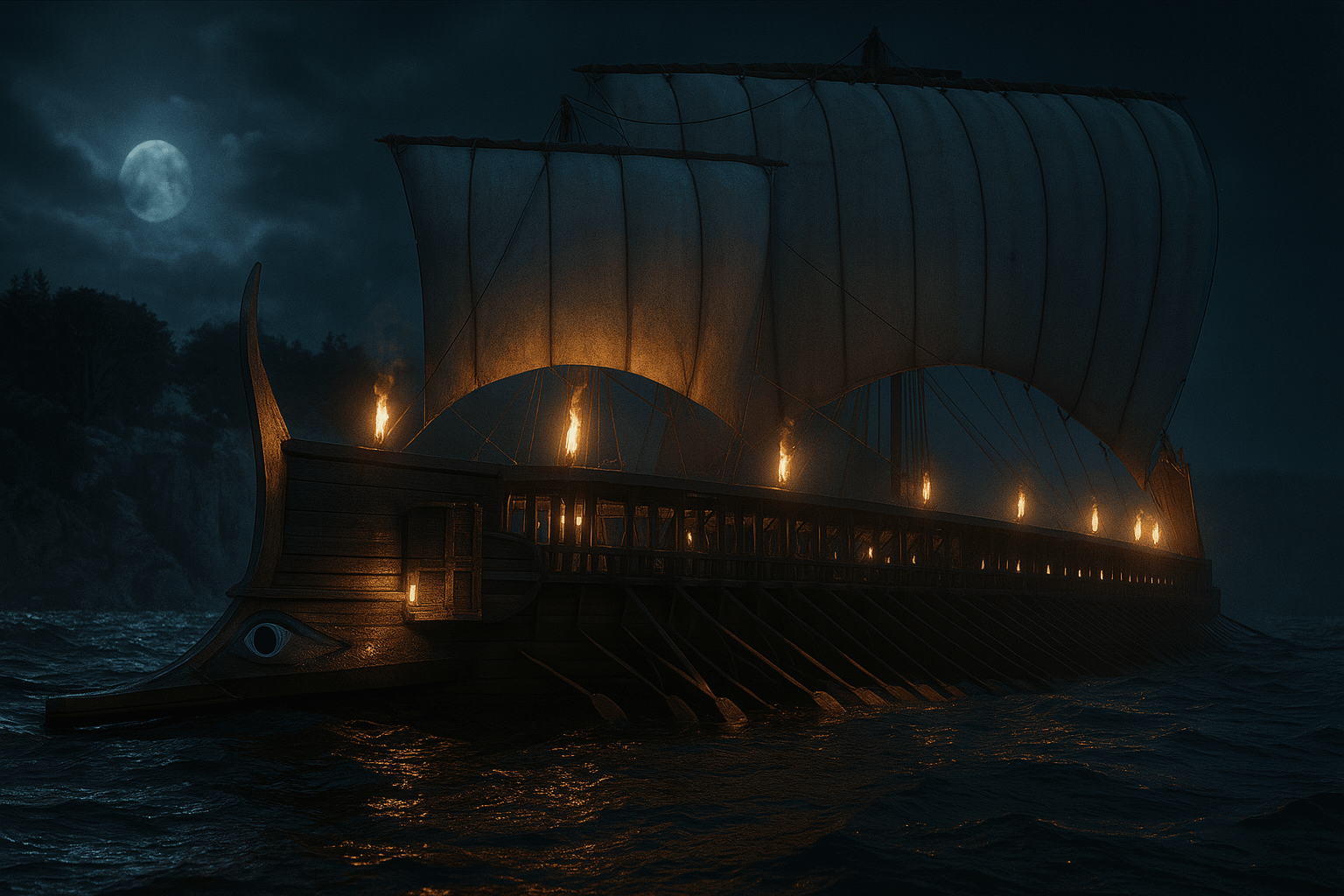 Mission: Greek Trireme Navigation - Naval History Challenge for Class 8-10 Students